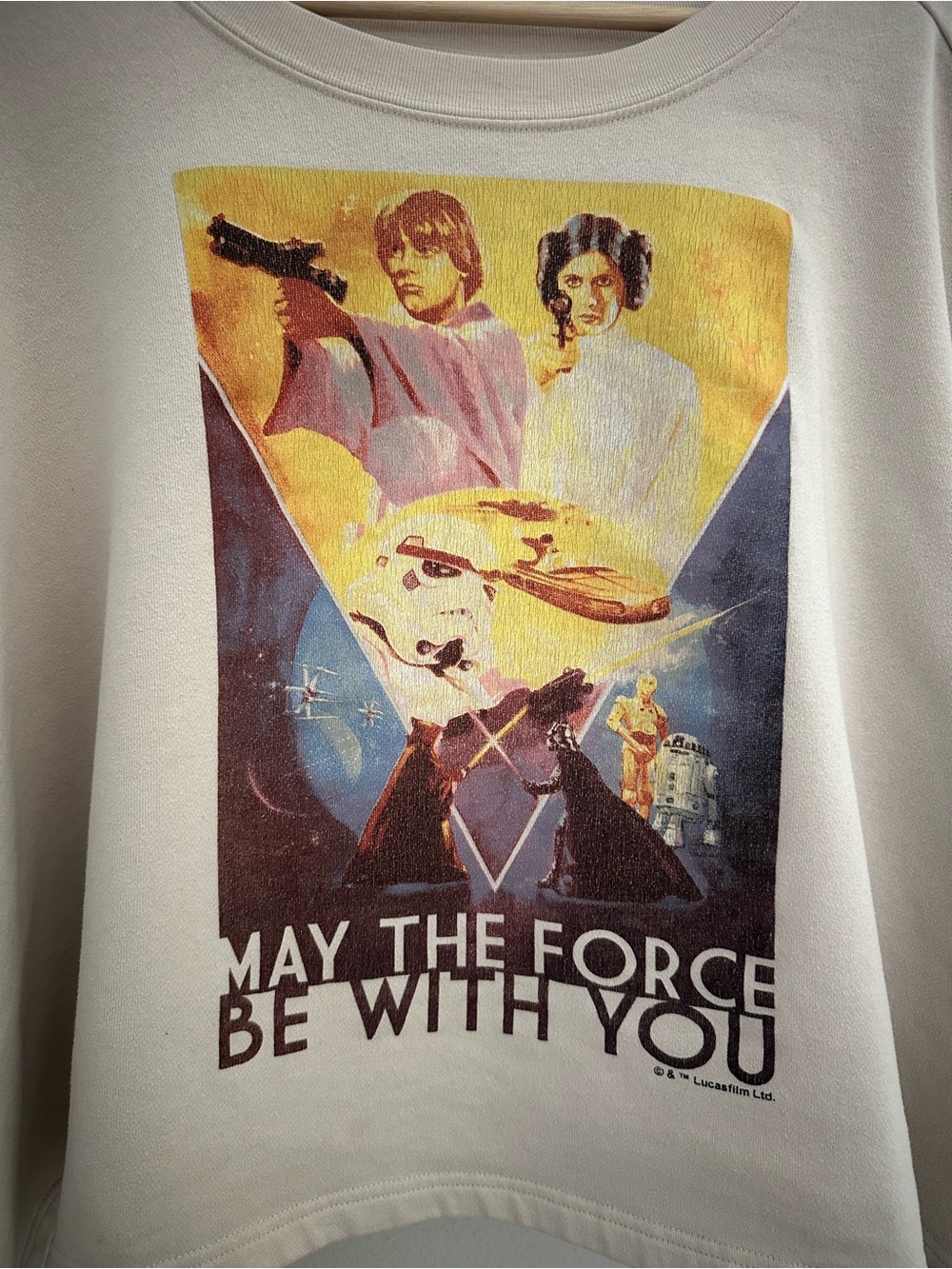 Star Wars Old Navy Oversized Crewneck Sweatshirt